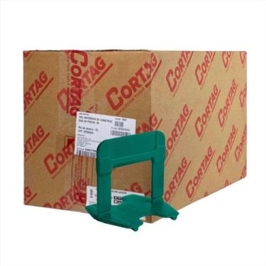 Imagem de Espaçador Nivelador Eco 1 A 3mm Cortag Caixa 500 Pçs, 2,0mm