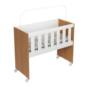 Imagem de Mini Berço Chiqueirinho 5 em 1 Conforto,Praticidade C/ Colchão Multifu