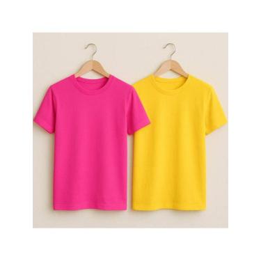 Imagem de Kit 2 Camisetas Básicas Streetwear Camisa T-Shirt Masculina Slim  Algo