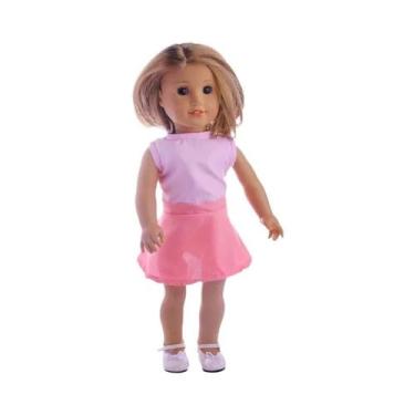 Imagem de Roupas De Boneca Fofa Vestido Uniforme Para Boneca De 43cm 18 Polegada