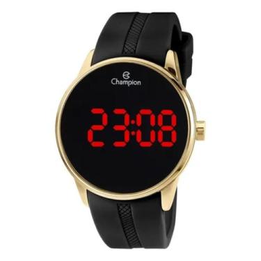 Imagem de Relógio Champion Masculino Dourado Digital Original - CH40188P