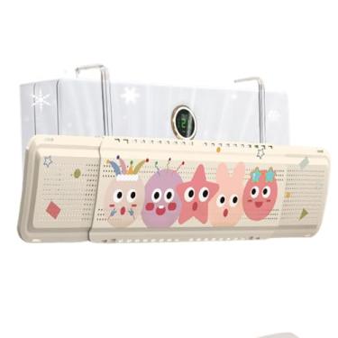 Imagem de Defletores De Ar | Defletor Ajustável de Ventilação de Ar Condicionado,Ferramenta Portátil Extensível Anti Golpe Direto Para Parede Janela Quarto