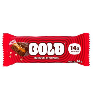 Imagem de Barra Bold Sabor Bombom Crocante 14g Proteína 40g