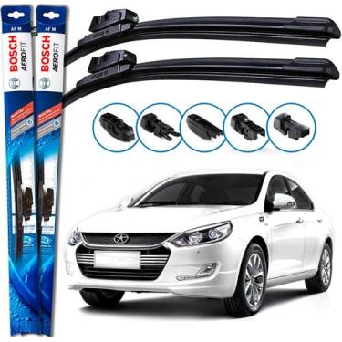 Imagem de Par Palheta Limpador Parabrisa Bosch Jac J5 2015 2016