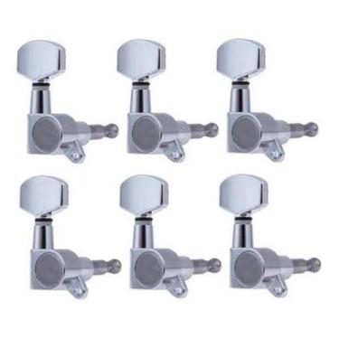 Imagem de Tarraxa Blindada Para Guitarra Cromada Custom Sound Cmh807