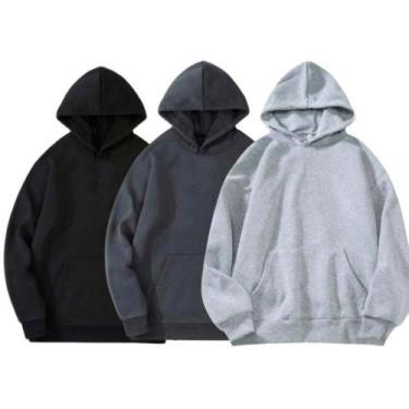 Imagem de Kit moleton de algodão - GBR, Preto, GG