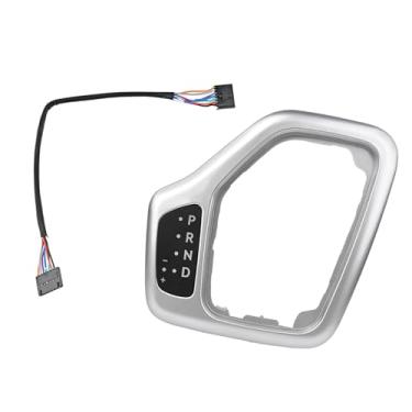 Imagem de Generic Moldura de câmbio de transmissão 5yd27xsaaa Fácil de instalar Decoração de interior Substituição direta 5yd27LS5AA Acessórios automotivos, Prata