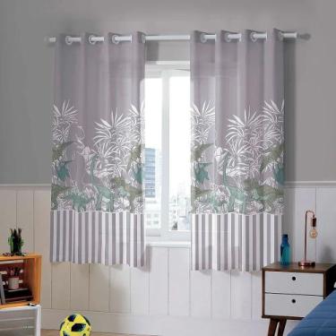 Imagem de Cortina Infantil Blackout Uni Colore - Bella Janela, JURASSIC