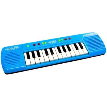 Imagem de Brinquedo Musical Teclado e Órgão Infantil 24 Teclas Diversas Funções 