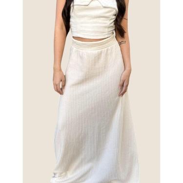 Imagem de Saia Feminina Longa Ampla Usemodo-Feminino