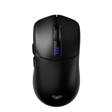 Imagem de Mouse sem fio para jogos AULA SC580 Tri-Mode 2.4G/BT5.0/USB-C