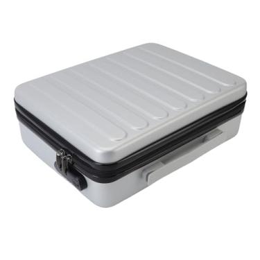 Imagem de TOPINCN Caixa de Documentos de Prova de Incêndio Multi Compartimento de Documentos à Prova de Incêndio Organizershock Proof Document Case Com Bloqueio de Combinação por Dinheiro,