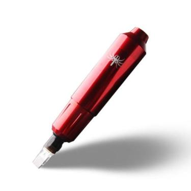 Imagem de Máquina De Tatuagem Pen Caneta Spider - DragoArt, Vermelho