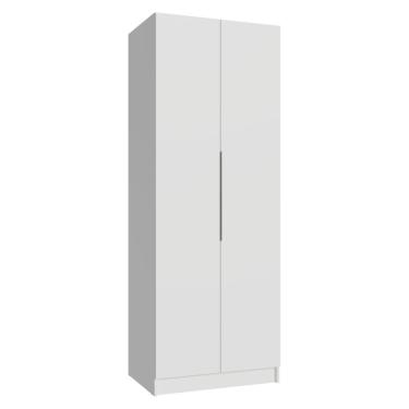 Imagem de Guarda-Roupa Modulado 2 Portas 2 Gavetas 4 Prateleiras Branco Neo Madesa