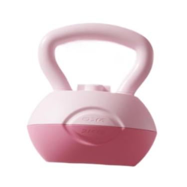 Imagem de YIJU Kettlebell com água, equipamento de fitness doméstico, treinamento de força versátil, Kettlebell autopreenchível, Rosa