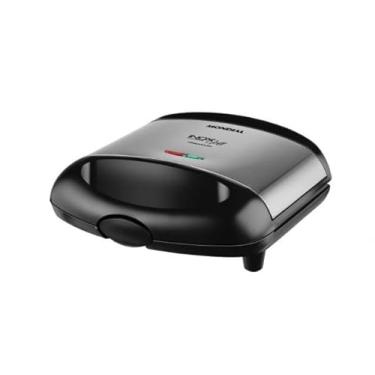 Imagem de Sanduicheira S07 Inox Premium 800w Preta Mondial 110V