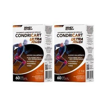 Imagem de Kit 2 Condricart Ultra Power Sidney Oliveira Nutrição para Articulaçõe
