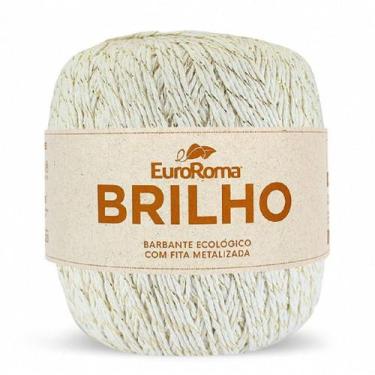 Imagem de Barbante EuroRoma Brilho 6 Fios - 400 gramas 406 Metros - Fio Sustentá