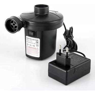 Imagem de Inflador Bomba Ar Compressor Eletrico Enche Bexiga Infla Desinfla Colc