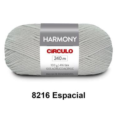 Imagem de Lã Fio Harmony 100G 240M Novelo - Tricô E Crochê