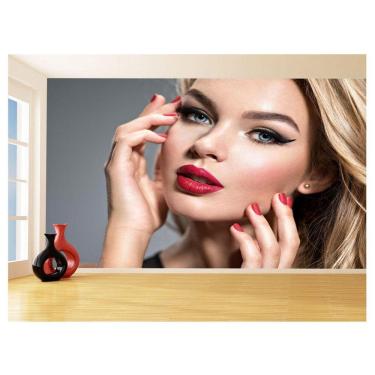 Imagem de Papel De Parede Salão De Beleza Maquiagem Make 3,5M Slb41