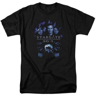 Imagem de Stargate Sg1 Stargate Command Camiseta Adulto - Rockinstone