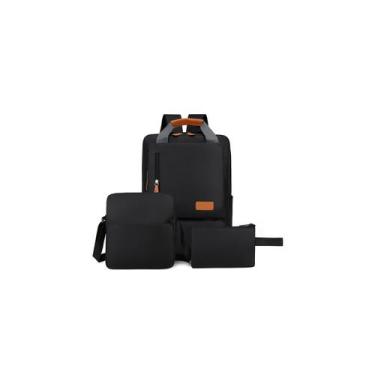 Imagem de Mochila multifuncional impermeável para laptop 35L com porta USB - Lig