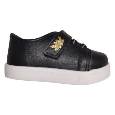 Imagem de Tenis Infantil Menina Bebe Molekinha Cadarço Casual 2118.587