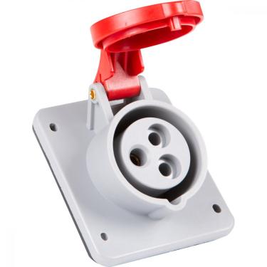 Imagem de Tomada de Embutir Industrial 2P+T 16 A 380-415 Vca 9 H Tramontina