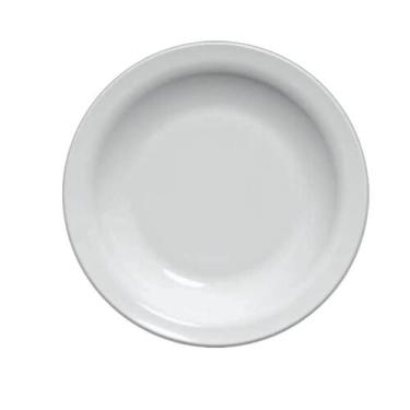 Imagem de Prato Gourmet Fundo Caldo Sopa 22cm Vidro Branco 01 uni - Duralex 