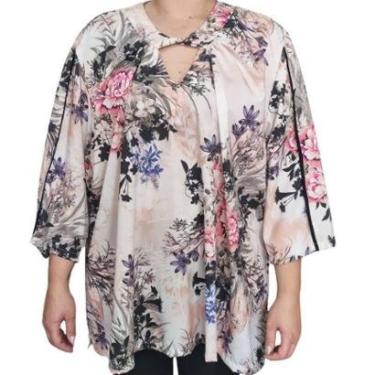 Imagem de Blusa Feminina Bata Raglan Luxo Plus Size-Feminino