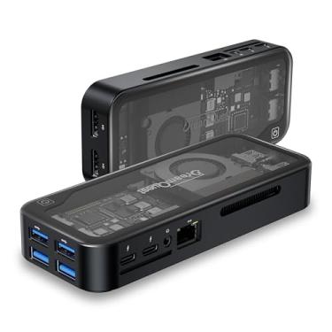Imagem de DreamQuest Mini PC com Windows 11 Pro, Intel N95 (até 3,4 GHz) Mini computadores desktop 12GB DDR5 512GB SSD, 2*USB C, 2*HDMI, 4*USB 3.2, LAN, WiFi 6, Bluetooth5.3, suporta 4K 60Hz