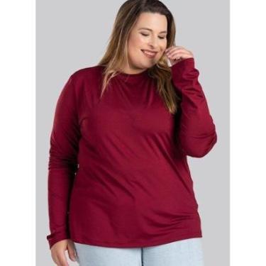 Imagem de Blusa Feminina Manga Longa Plus Size Térmica Peluciada - Serena-Feminino