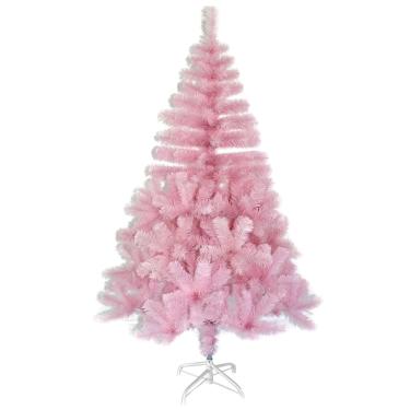 Imagem de Arvore de Natal Rosa 150 cm 320 Galhos Decoração Natalina