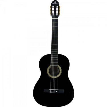 Imagem de Violão Acustico Classico Nylon Gc-10bk Preto Harmonics