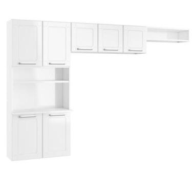 Imagem de Cozinha Completa em Aço Múltipla Bertolini 3 peças, Branco