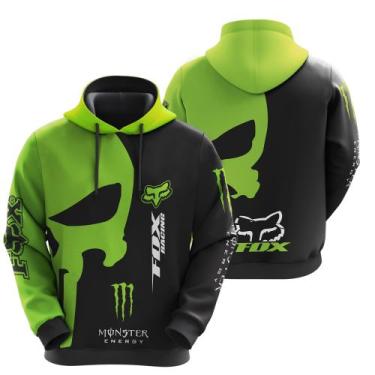 Imagem de Blusa De Moletom Automobilismo Carro Moto Corrida Monster - Exo, P