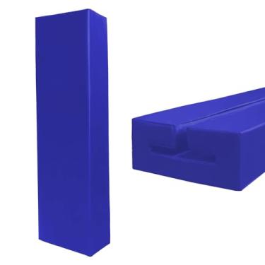 Imagem de VANCL Almofada de flange de viga em I resistente – 90 cm de altura, enchimento de esponja de alta densidade de 5 cm de espessura com capa de tecido de malha durável, serve para flanges de 15 cm para