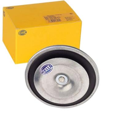 Imagem de HELLA 3BA 002 768-382 Horn - B36-24V - 116dB(A) - Frequenzbereich: 335Hz - Tiefton - Gehäusefarbe: grau - Flachsteckanschluss