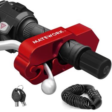 Imagem de Fechadura de capacete de freio pesado Motocicleta Lock Matework