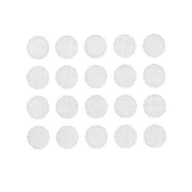 Imagem de WLSuDHoncc 20 peças/conjunto de filtros de fones de ouvido prateados malha de filtro de fone de ouvido, fones de ouvido e fones de ouvido intra-auriculares, filtros de proteção, acessórios (4 mm)