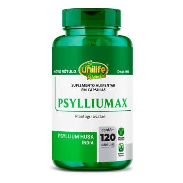 Imagem de Kit 2 Psyllium 120 Cápsulas Psylliumax Unilife