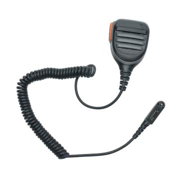 Imagem de TDYU Microfone de mão Walkie Talkie para alto-falante de ombro PTT para rádio Hytera HYT PD600 PD602 PD605 PD662 PD665 PD680 PD682 PD685 X1p X1e