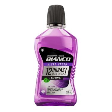 Imagem de Enxaguante Bucal Bianco Ultra Fresh Extramint Sem Álcool 500ml