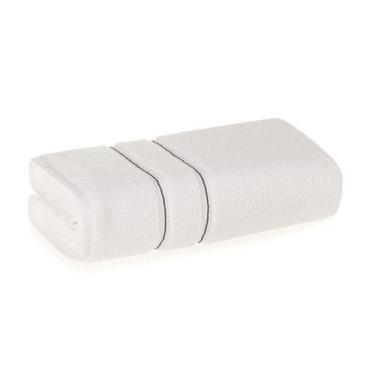 Imagem de Toalha de Banho Fio Zero Twist 100% Algodão Plaza - Karsten, Branco/Pr