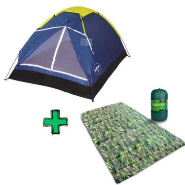 Imagem de Kit Barraca De Camping 2 Pessoas + Colchonete Casal - Mor, F.a Maringa