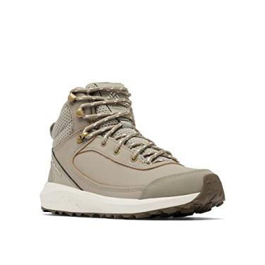 Imagem de Columbia Tênis feminino Trailstorm Peak Mid para caminhada, Chaleira e Areia Clara, 12