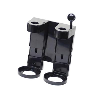 Imagem de FytStycale Dispensador de Sabonete Líquido, Montagem Na Parede, Prateleira para Chuveiro, Suporte Ajustável para Shampoo, Ideal para Cafés E Restaurantes, Duas Cabeças