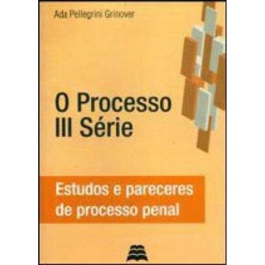 Imagem de Processo Iii Serie - Estudos E Pareceres De Processo Penal