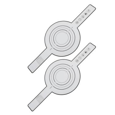 Imagem de Hztyyier Estilingue de Pão Reutilizável Resistente Ao Calor de Silicone para Cozimento Perfeito, Leve para Cozinhar Em Casa e Festas, Pacote Com 2 (#11)